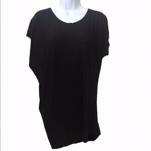 Athleta Sunlover Hilo UPF Asymmetrical Dress Size S Hilo Black RETAIL  $79